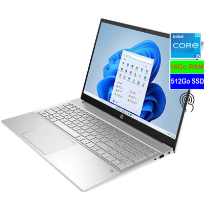 HP Pavilion 15 core i5 12e Gen, 16Go/512Go SSD écran Tactile
