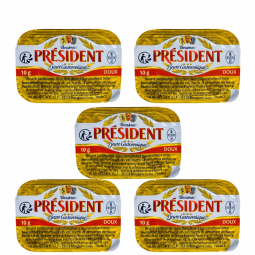Micro beurre Président 8g x5