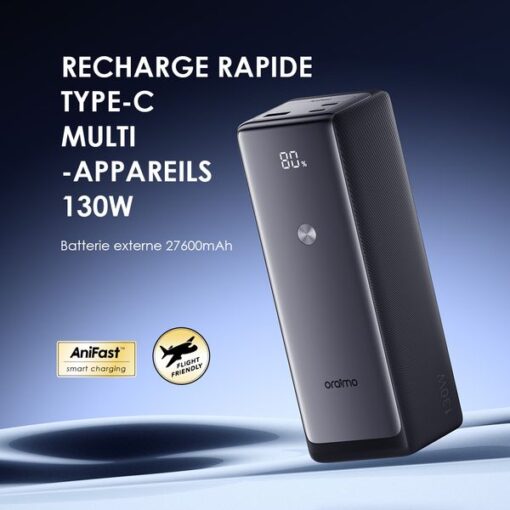 oraimo PowerJet 130 27600mAh 130W Power Bank