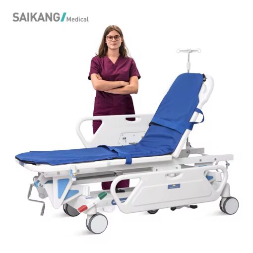 Chariot de transport médical manuel Saikang SKB041-1