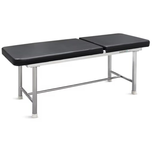 Alternative view of Table d’examen médical Saikang pliable en acier inoxydable