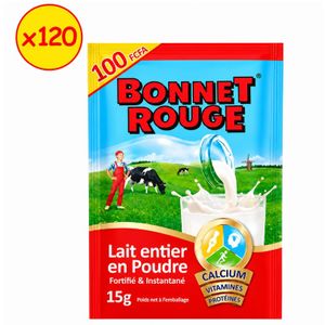 Bonnet rouge lait 15gx120