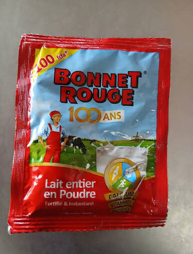 Lait Bonnet rouge 18g