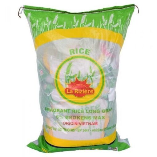 Riz Rizière 5% Brs vietnamien 25Kg