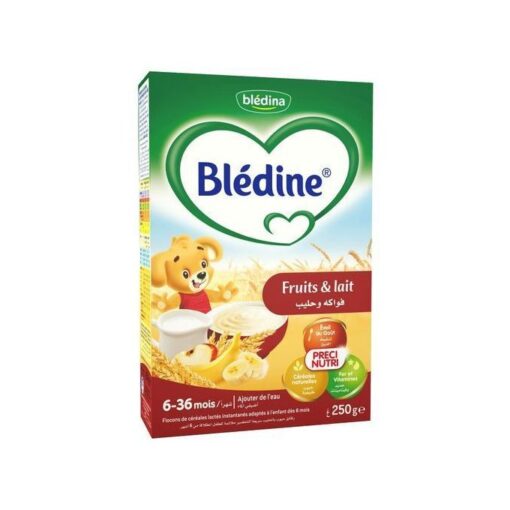 Bledine fruit et lait 250g