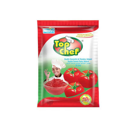 Concentré de tomate Top chef sachet 70g