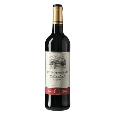 Bin bordeau supérieur CHÂTEAU ROUSSEAU 75ml