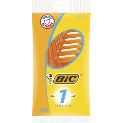 Rasoir jetable sensitive Bic 10T